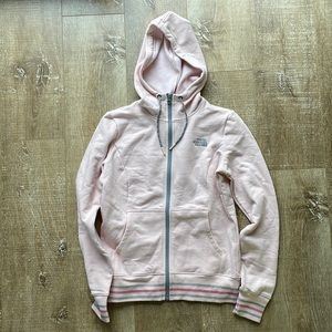 The North Face Pink Logo Hoodie
